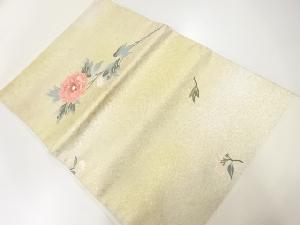 花模様織出し名古屋帯